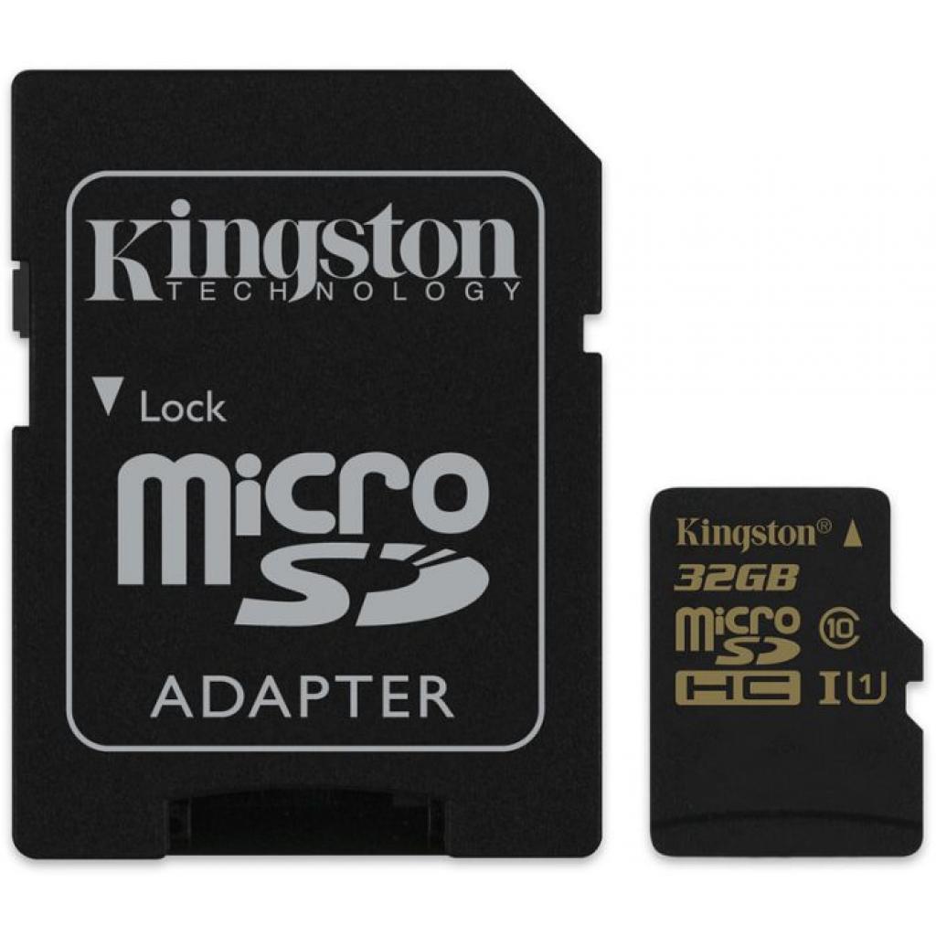 Карта пам'яті Kingston 32GB UHS-I Class10 (SDCA10/32GB)