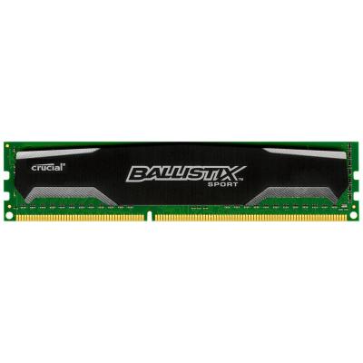 Модуль пам'яті для комп'ютера DDR3 4GB 1600 MHz Ballistix Sport Micron (BLS4G3D1609DS1S00CEU)
