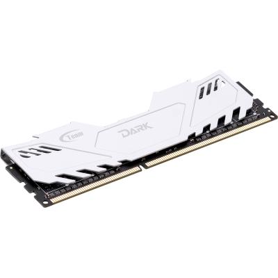 Модуль пам'яті для комп'ютера DDR3 4GB 1600 MHz Dark Series White Team (TDWED34G1600HC901)
