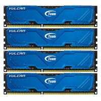 Модуль пам'яті для комп'ютера DDR3 32GB (4x8GB) 1600 MHz Vulcan Blue Team (TLBED332G1600HC9QC01)
