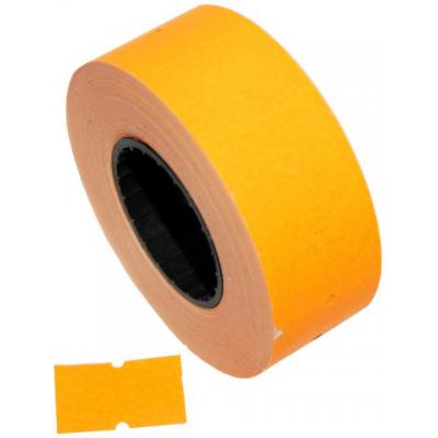 Етикет-стрічка Aurika 21х12 orange, 30 рул (2112O)