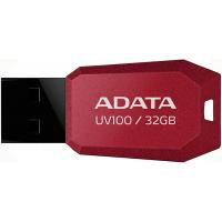 USB флеш накопичувач ADATA 32GB DashDrive UV100 Red USB 2.0 (AUV100-32G-RRD)
