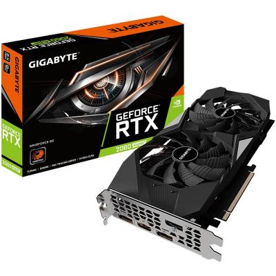 Відеокарта GIGABYTE GeForce RTX2060 SUPER 8192Mb WINDFORCE (GV-N206SWF2-8GD)