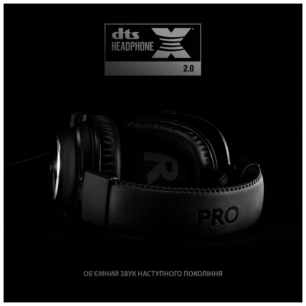 Навушники Logitech G PRO X Gaming Headset Black (981-000818) Навушники Logitech G PRO X Gaming Headset Black (981-000818)