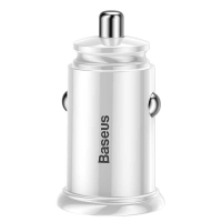 Зарядний пристрій Baseus Circular USB, Type-C PD3.0, QC4.0, white (CCALL-YS02)