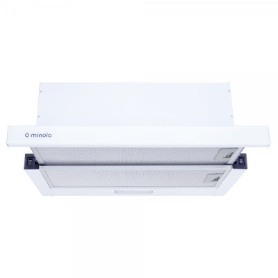 Витяжка кухонна MINOLA HTL 6734 WH 1100 LED GLASS