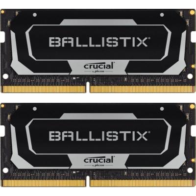 Модуль пам'яті для ноутбука DDR4 16GB (2x8GB) 3200 MHz Ballistix Black Micron (BL2K8G32C16S4B)