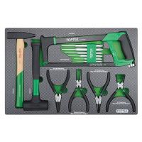 A set of tools Toptul combined 13 units. (GED1322)