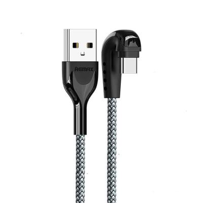 Дата кабель USB 2.0 AM to Type-C 1.0m Heymanba silver Remax (RC-097A-SILVER)