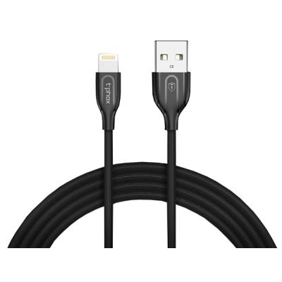 Дата кабель USB 2.0 AM to Lightning 1.2m Mini T-L807 T-Phox (T-L807 Black)
