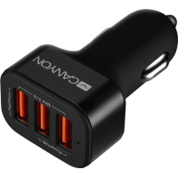 Зарядний пристрій Canyon Universal 3xUSB car adapter (CNE-CCA06B)