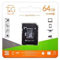 Карта пам'яті T&G 64GB microSDXC class 10 (TG-64GBCL10-00)