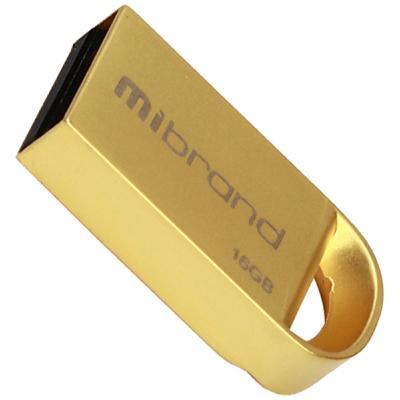 USB флеш накопичувач Mibrand 16GB lynx Gold USB 2.0 (MI2.0/LY16M2G)