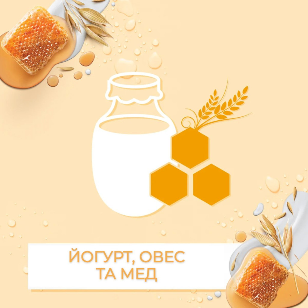 Лосьйон для тіла Johnson's Vita-Rich Доглядальний з йогуртом, вівсом і медом 400 мл (3574661385723)