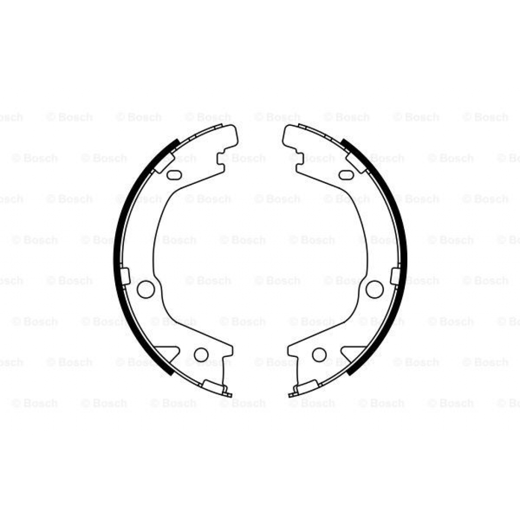 Гальмівні колодки Bosch 0 986 487 770 Гальмівні колодки Bosch 0 986 487 770