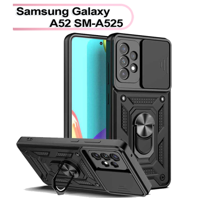 Чохол до мобільного телефона BeCover Military Samsung Galaxy A52 SM-A525 Black (706060)