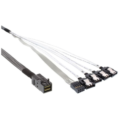 Кабель для передачі даних MiniSAS HD (SFF-8643) to 4xSATA 1020MM ASUS (90SK0000-M44BN0)