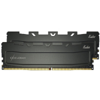 Модуль пам'яті для комп'ютера DDR4 64GB (2x32GB) 3200 MHz Black Kudos eXceleram (EKBLACK4643222CD)