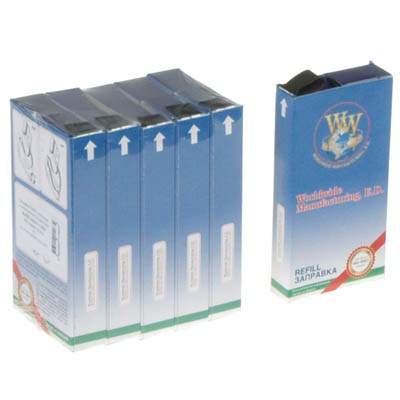 Стрічка до принтерів 13мм*12М Refill STD Black*5шт (л/м) WWM (R13.12HM5)