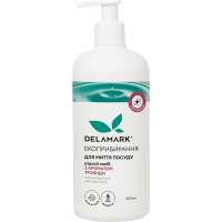 DeLaMark manual dishwashing detergent with rose aroma 500 ml (4820152330123)