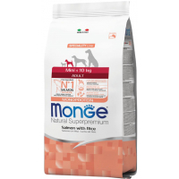 Dry food for dogs Monge Dog Mini Adult salmon, rice 7.5 kg (8009470011587)