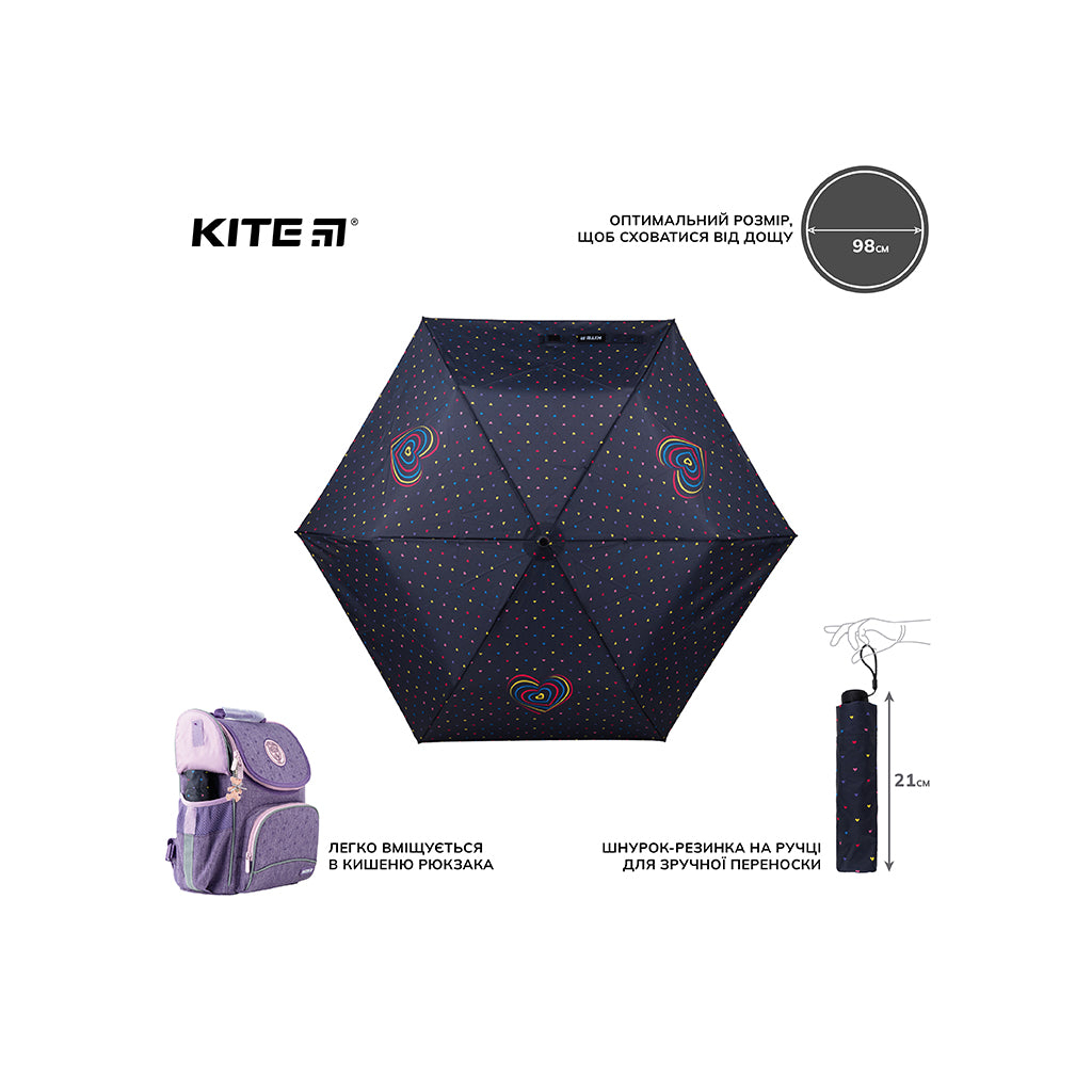 Парасоля Kite 2999-2 Hearts (K22-2999-2)