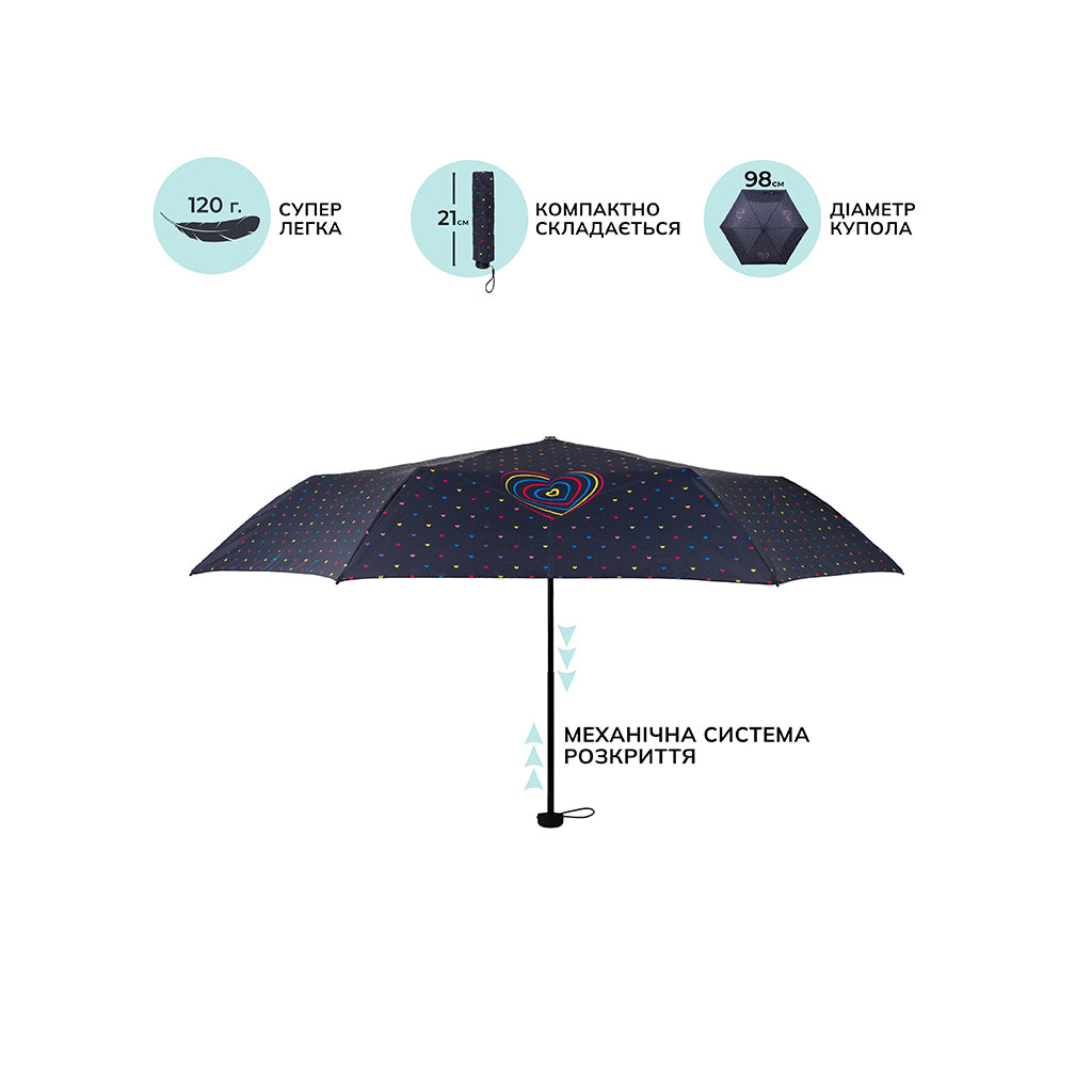 Парасоля Kite 2999-2 Hearts (K22-2999-2)