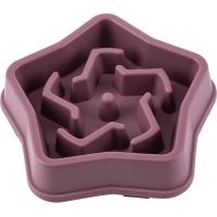 Dishes for dogs WahoPet slow feeder bowl-maze (brown) (2700000021156)