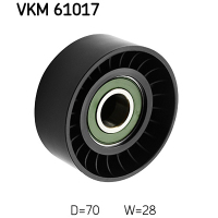Ролик натягувача ременя SKF VKM 61017