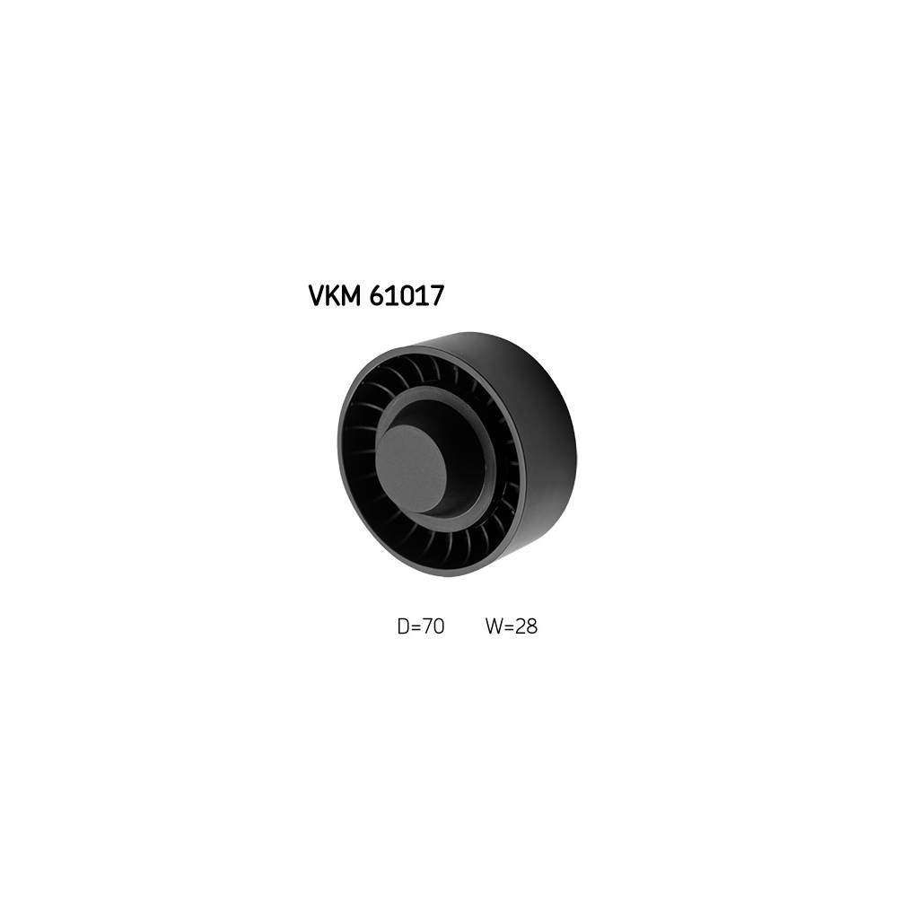 Ролик натягувача ременя SKF VKM 61017 Ролик натягувача ременя SKF VKM 61017