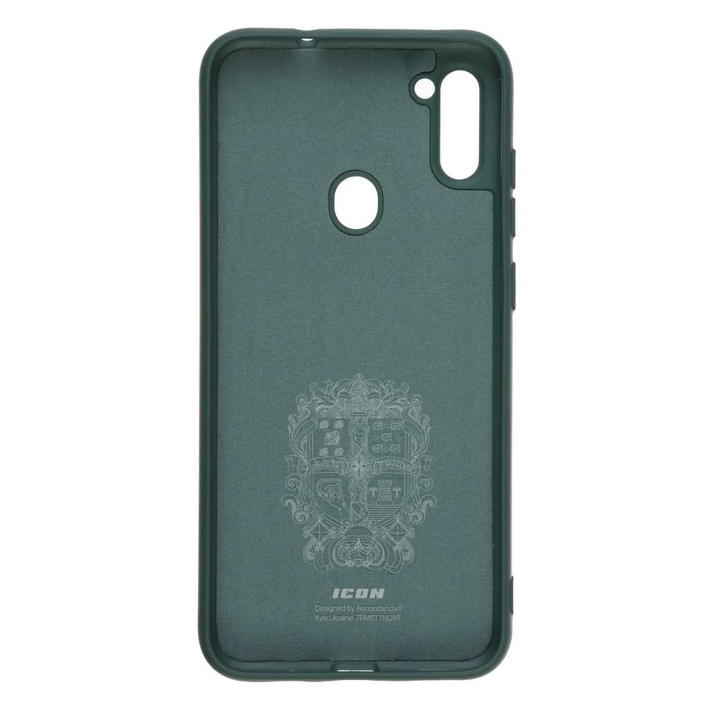 Чохол до мобільного телефона Armorstandart ICON Case Samsung A11 (A115)/M11 (M115) Camera cover Pine Green (ARM67491) Чохол до мобільного телефона Armorstandart ICON Case Samsung A11 (A115)/M11 (M115) Camera cover Pine Green (ARM67491)