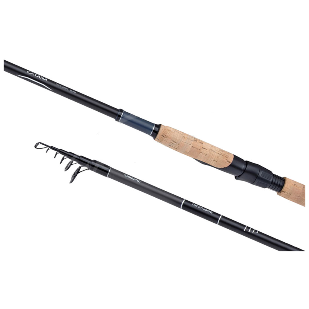 Вудилище Shimano Catana FX Spinning Tele 2.40m 7-21g (SCATFXTE24ML) Вудилище Shimano Catana FX Spinning Tele 2.40m 7-21g (SCATFXTE24ML)