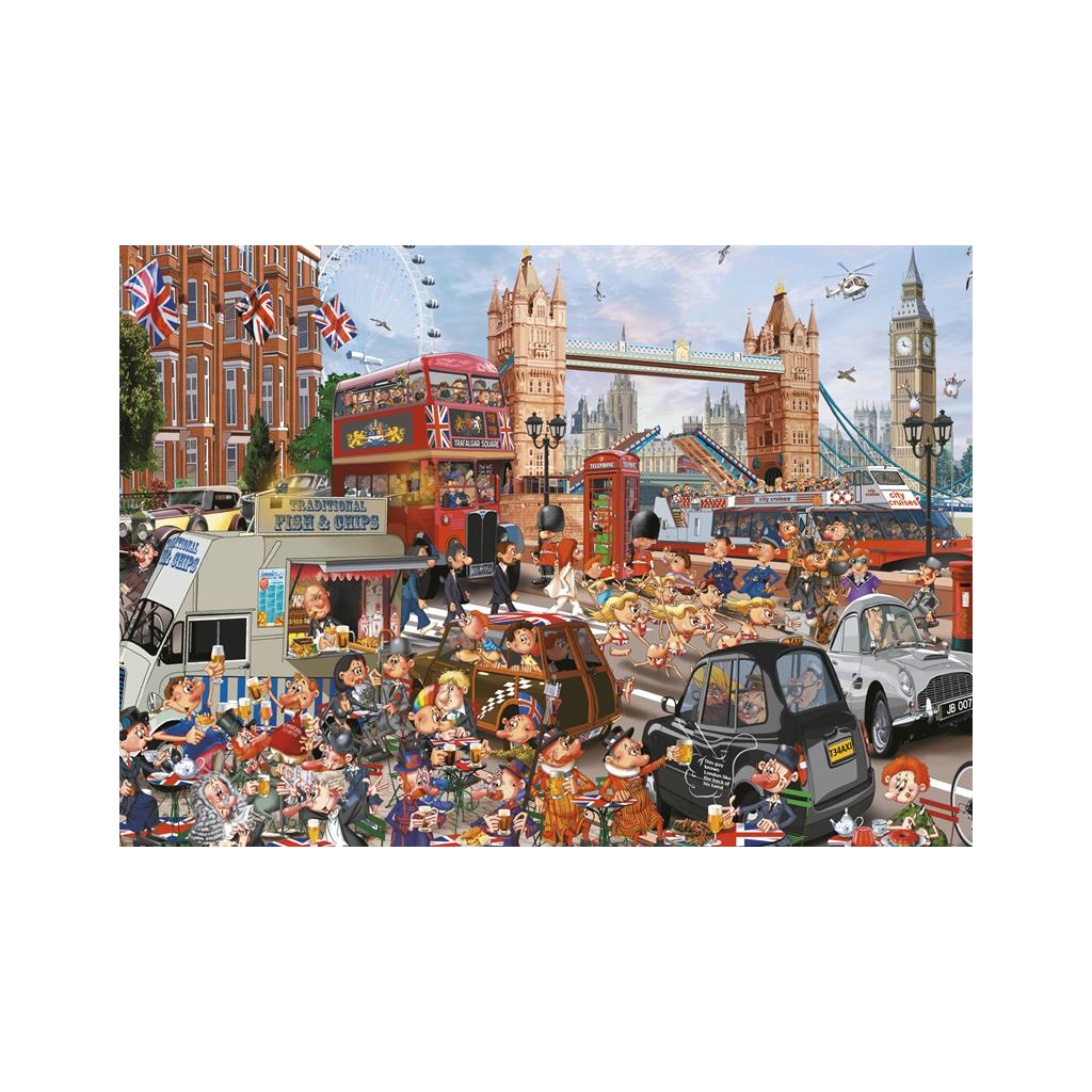 Пазл Piatnik Лондон, 1000 елементів (PT-556944) Пазл Piatnik Лондон, 1000 елементів (PT-556944)