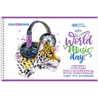 Cool For School Spring Drawing Book, 40 Sheets (CF60904-06)