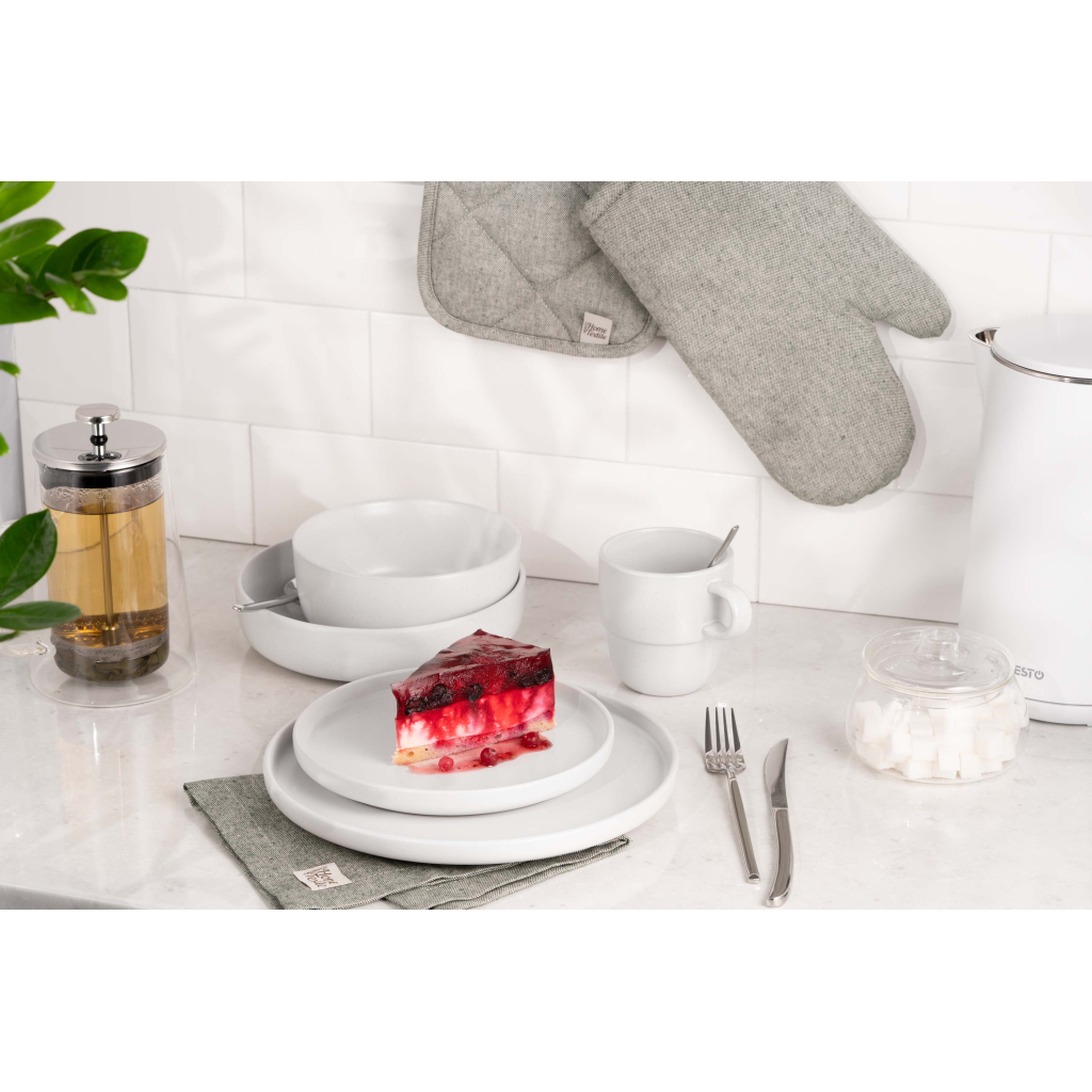 Тарілка Ardesto Trento Soup 21,5 см White (AR2921TW)