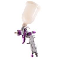 Auarita spray gun for cars HVLP 1.0 mm, with a plastic upper tank. (H-891-1.0)
