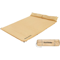 Туристичний килимок Naturehike CNH22DZ013 двомісний з подушкою 30 мм Yellow (6975641889601)
