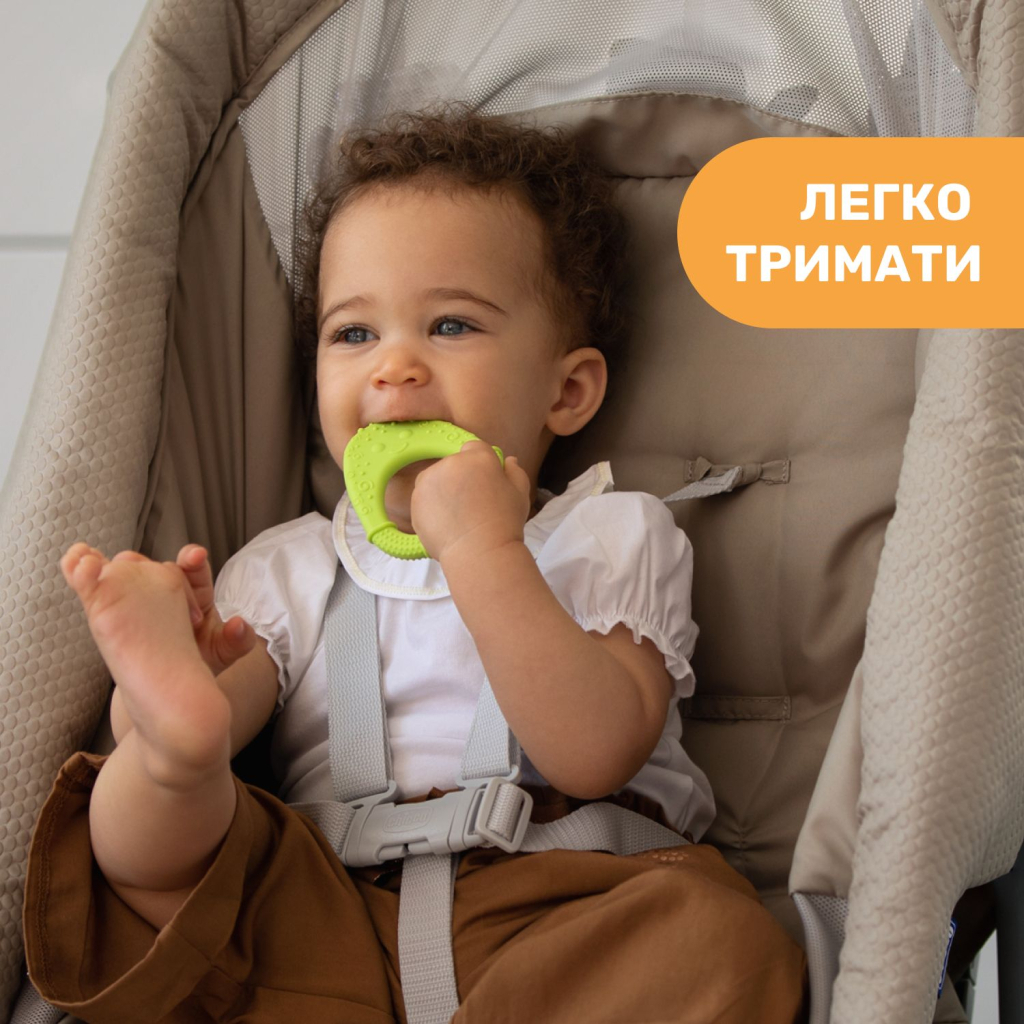 Прорізувач Chicco Курча Салатовий (28120.30) Прорізувач Chicco Курча Салатовий (28120.30)