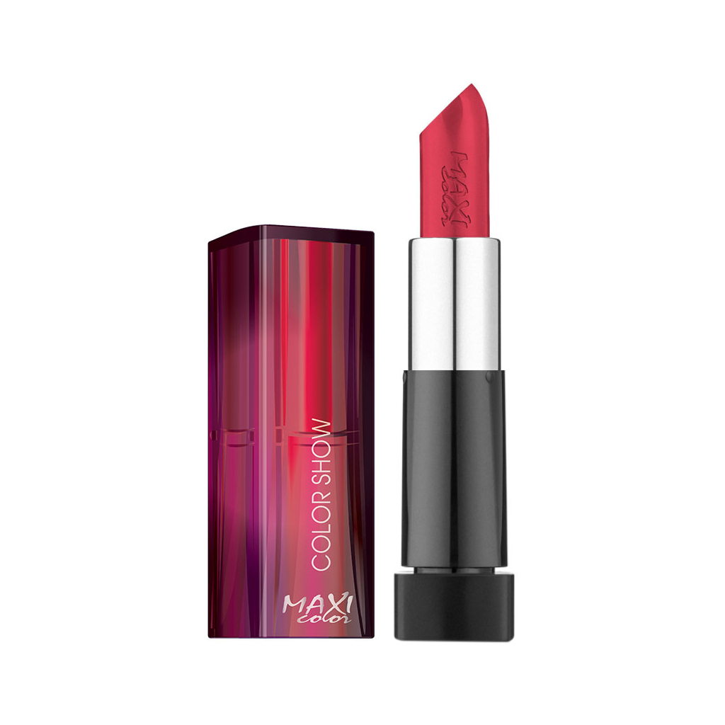 Помада для губ Maxi Color Color Show 21 - Ягідний мус (4823097100295)