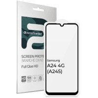 Скло захисне Armorstandart Full Glue HD Samsung A24 4G (A245) Black (ARM68005)
