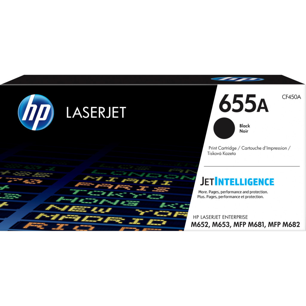 Картридж HP CLJ  655A Black 12.5K (CF450A)