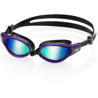 Swimming goggles Aqua Speed Triton 2.0 Mirror 283-09 60415 black, lilac OSFM (5905718604159)