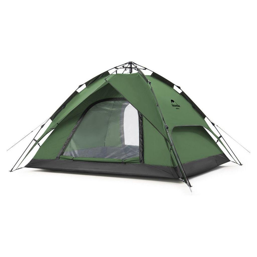 Намет Naturehike чотиримісний автоматичний NH21ZP008 темно-зелений (6976023920660)