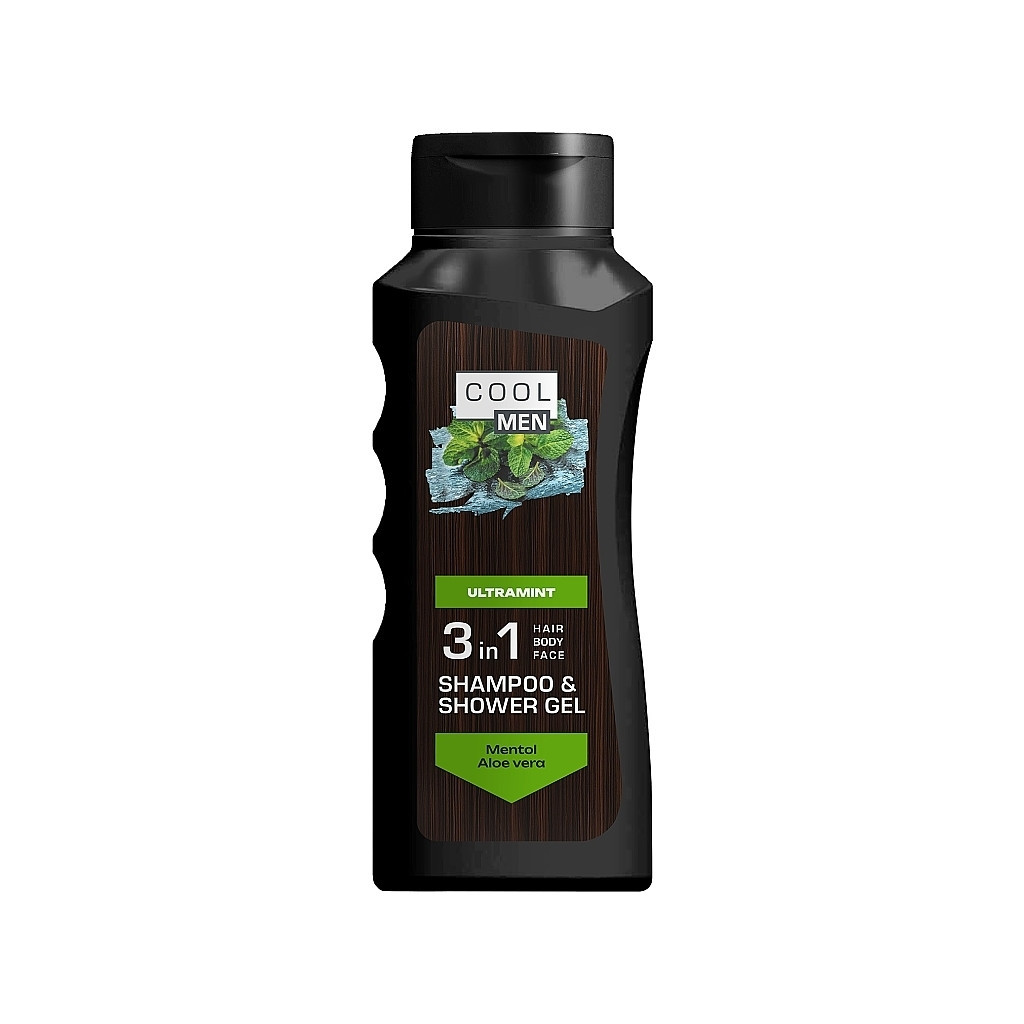 Гель для душу Cool Men Ultramint 2 в 1 400 мл (4823015936203)