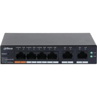 Комутатор мережевий Dahua DH-CS4006-4ET-60