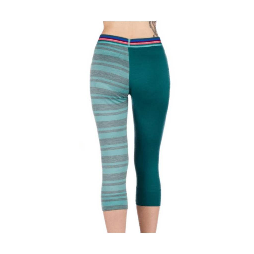Термоштани Ortovox 185 Rock'n'Wool Short Pants Wms ice waterfall - XS - бірюзовий (025.001.0178)
