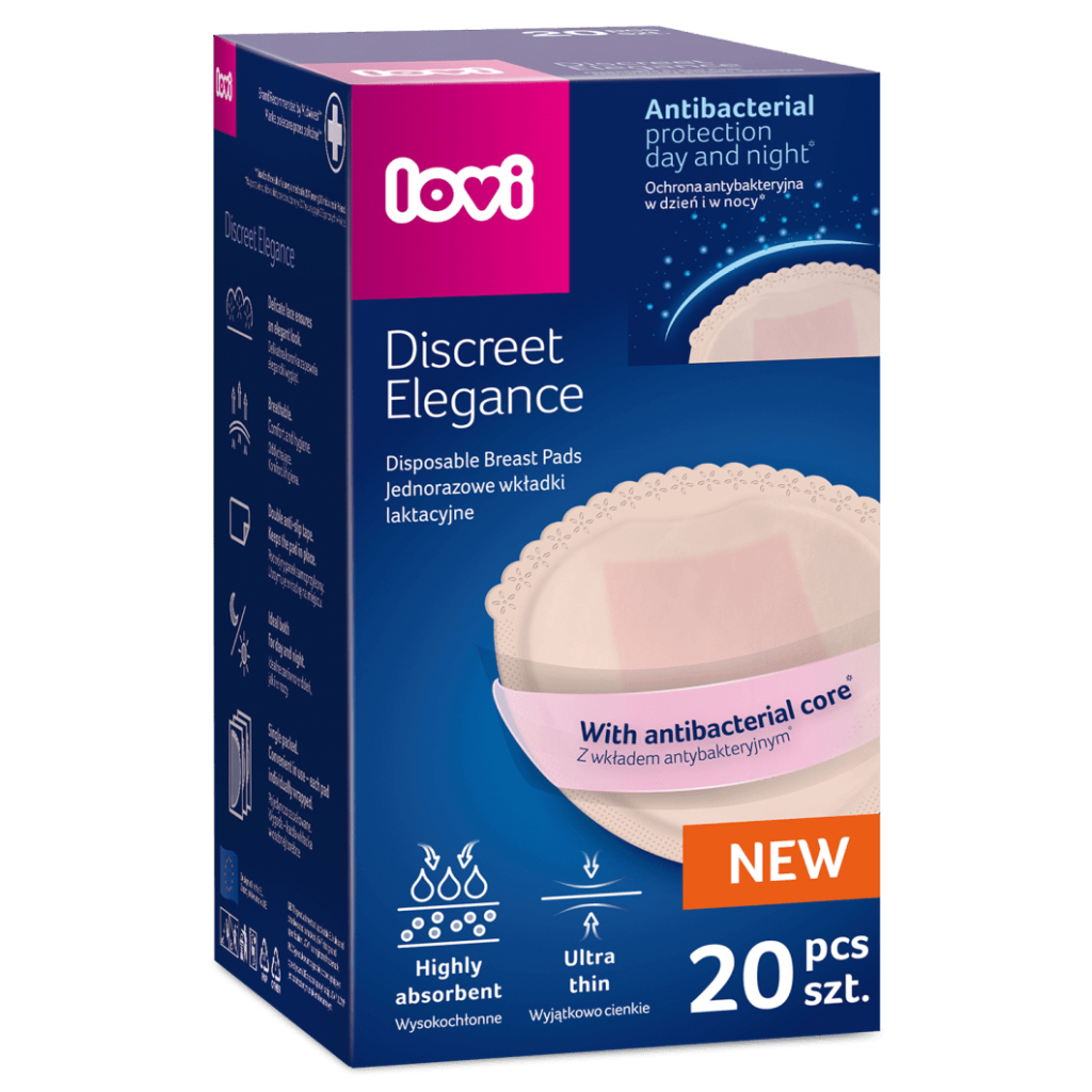 Вкладиш для бюстгальтера Lovi Discreet Elegance 20 шт. бежеві (19/610new)
