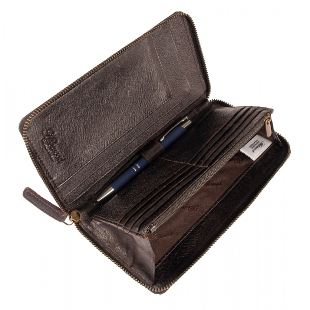 Портмоне Ashwood Дорожнє TW01 Brown (TW01 BRN)