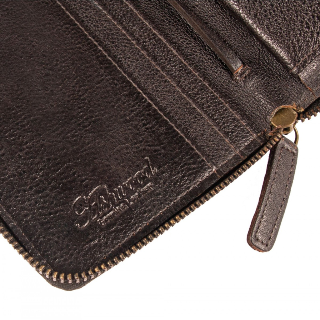 Портмоне Ashwood Дорожнє TW01 Brown (TW01 BRN)