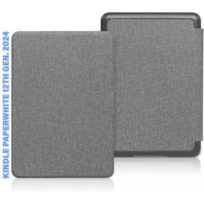 Чохол до електронної книги BeCover Smart Case Amazon Kindle Paperwhite 12th Gen. 2024 7"/Colorsoft (2024) Gray (712846)